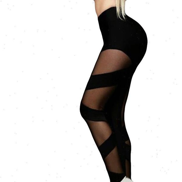 20 leggings sport women fitness high waist elasticity spliced grenadine leggings gym workout training pants athletic trousers, Black
20 leggings sport women fitness high waist elasticity spliced grenadine leggings gym workout training pants athletic trousers, Black