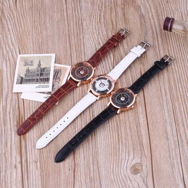 wristwatches fashion business women's hollow creative retro college casual simple watch, Slivery;brown
wristwatches fashion business women's hollow creative retro college casual simple watch, Slivery;brown