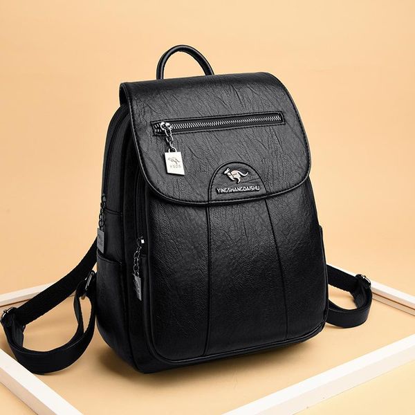 backpack 2021 korean version versatile large capacity single shoulder bag fashionable simple college style soft leather stud
backpack 2021 korean version versatile large capacity single shoulder bag fashionable simple college style soft leather stud