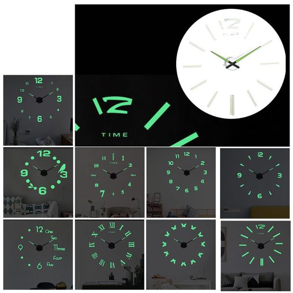 2021 new frameless design wall clock 3d diy clock acrylic mirror stickers home decoration living room self-adhesive wall watch
2021 new frameless design wall clock 3d diy clock acrylic mirror stickers home decoration living room self-adhesive wall watch