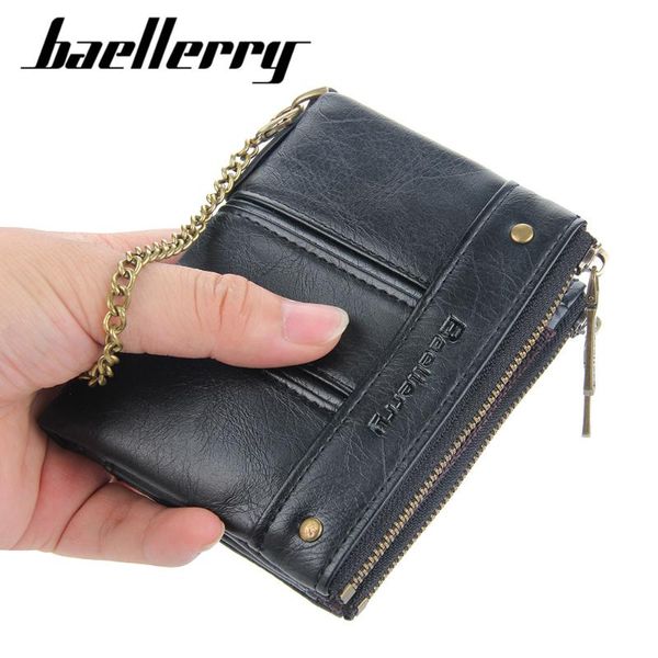 wallets design men chain bag double zipper retro vertical wallet cards holder coins pocket baellerry 2021 engravable name good gifts, Red;black
wallets design men chain bag double zipper retro vertical wallet cards holder coins pocket baellerry 2021 engravable name good gifts, Red;black