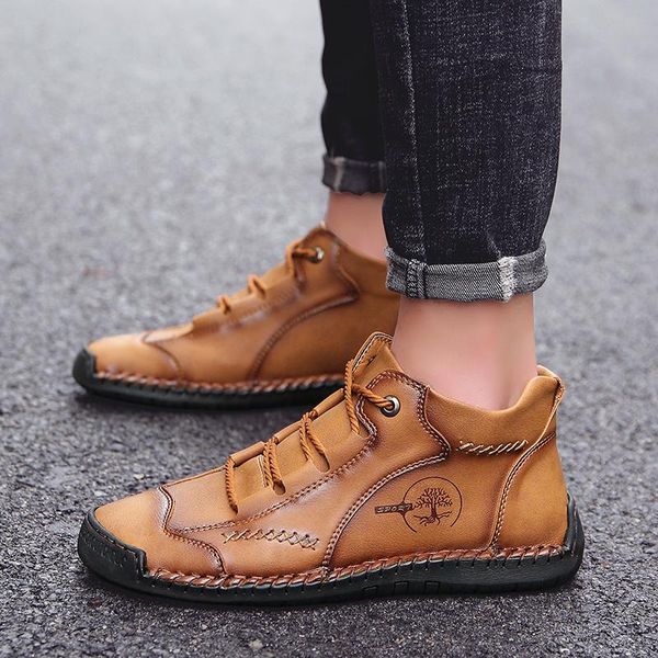 boots men ankle comfy casual fashion shoes brand motorcycle botas lace up hombre genuine leather, Black
boots men ankle comfy casual fashion shoes brand motorcycle botas lace up hombre genuine leather, Black