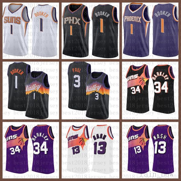 2021 new basketball jersey phoenixsunsmens devin 1 booker chris steve 13 nash 3 paul charles 34 barkley brown, Black;red
2021 new basketball jersey phoenixsunsmens devin 1 booker chris steve 13 nash 3 paul charles 34 barkley brown, Black;red
