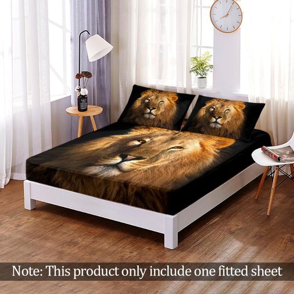 sheets & sets african wild lion fitted 3d printed bed sheet mattress cover four corners with elastic band
sheets & sets african wild lion fitted 3d printed bed sheet mattress cover four corners with elastic band