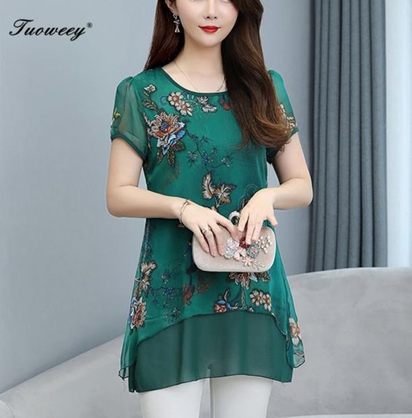 women's blouses & shirts and 2021 summer deep o-neck floral printed tunic shirt large size loose blouse camisa, White
women's blouses & shirts and 2021 summer deep o-neck floral printed tunic shirt large size loose blouse camisa, White