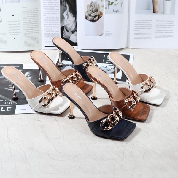 luxury slippers 2021 summer square head one line with sandals fairy style open toe thin wear party high heels, Black
luxury slippers 2021 summer square head one line with sandals fairy style open toe thin wear party high heels, Black