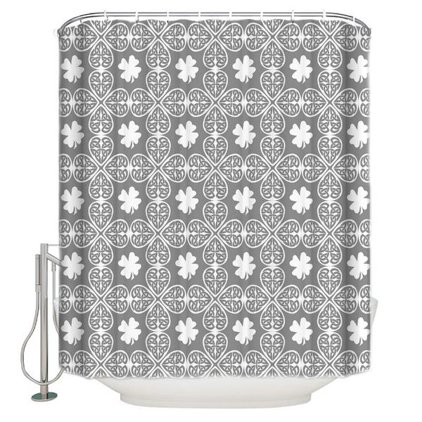 shower curtains curtain waterproof polyester fabric retro four-leaf clover pattern
shower curtains curtain waterproof polyester fabric retro four-leaf clover pattern