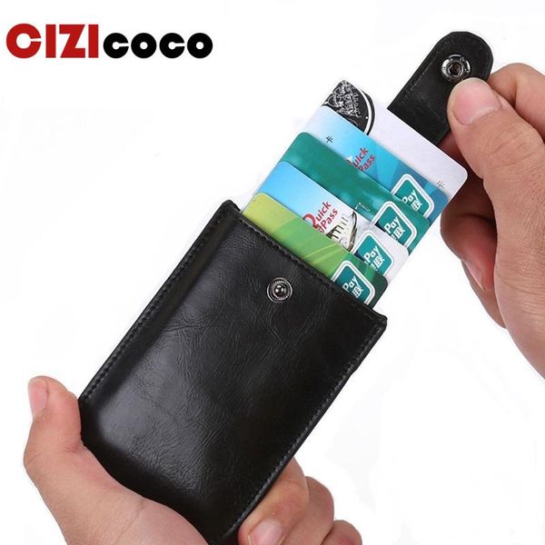 card holders style men and women holder pu leather thin mini wallet vintage casual business for gift, Brown;gray
card holders style men and women holder pu leather thin mini wallet vintage casual business for gift, Brown;gray