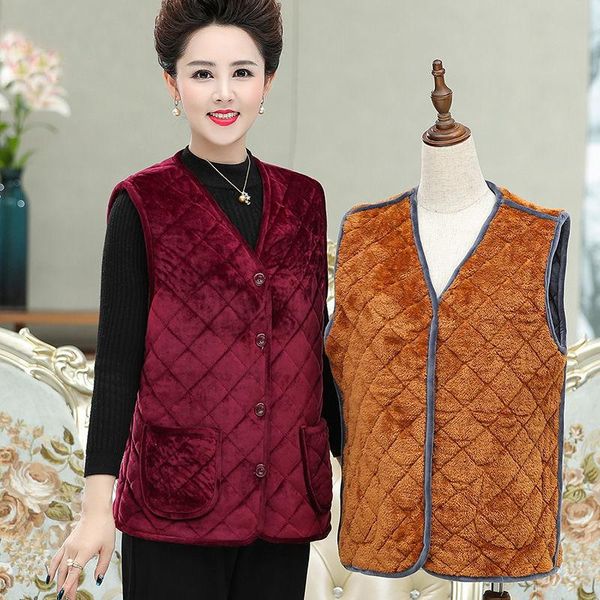 mother clothing cotton padded vest women plus size 4xl 5xl warm basic waistcoat sleeveless vest jacket female mujer new orange, Black;white
mother clothing cotton padded vest women plus size 4xl 5xl warm basic waistcoat sleeveless vest jacket female mujer new orange, Black;white