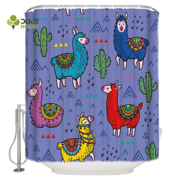 shower curtains dearhouse curtain cartoon lama merry christams bathroom home decoration
shower curtains dearhouse curtain cartoon lama merry christams bathroom home decoration