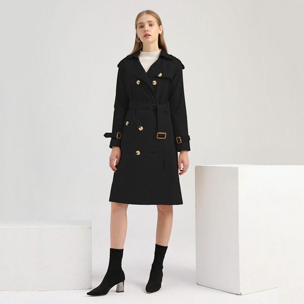 women's trench coats women double breasted oversized long coat fashion female solid turn-down collar black overcoats wholesale, Tan;black
women's trench coats women double breasted oversized long coat fashion female solid turn-down collar black overcoats wholesale, Tan;black