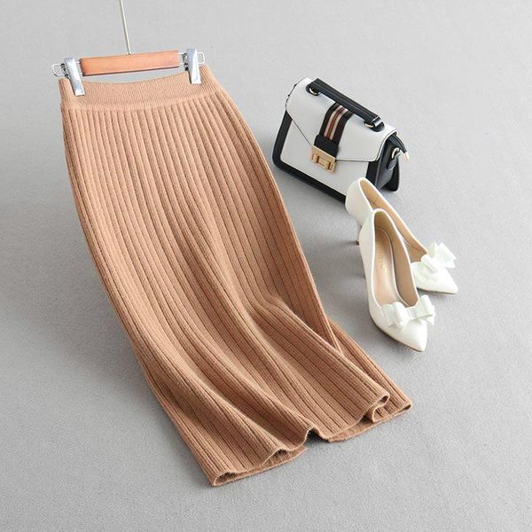 skirts solid color knit women's skirt 2021 winter striped slim fit black khaki bag hip
skirts solid color knit women's skirt 2021 winter striped slim fit black khaki bag hip