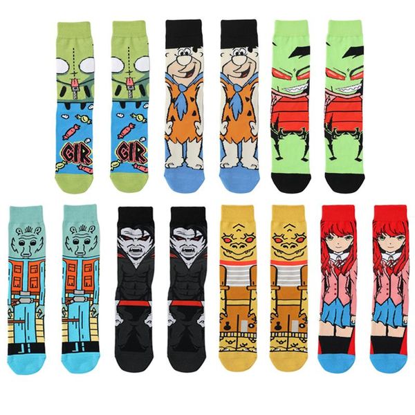 party favor 12pair/lot c413 men and women cute anime cartoons socks casual hip hop creative soft comfortable funny novelty dress
party favor 12pair/lot c413 men and women cute anime cartoons socks casual hip hop creative soft comfortable funny novelty dress