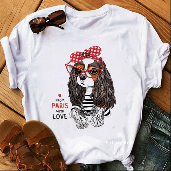 harajuku kawaii funny cavalier king charles spaniel mom print tshirt femme graphic tees women dog lover gift female t shirts, White
harajuku kawaii funny cavalier king charles spaniel mom print tshirt femme graphic tees women dog lover gift female t shirts, White