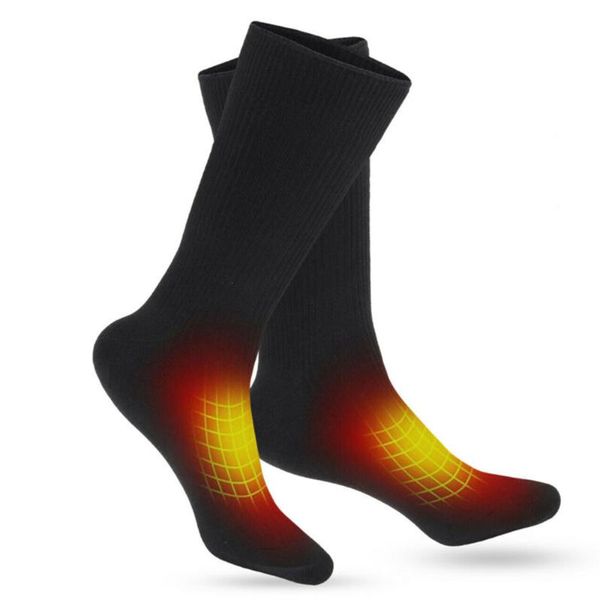 one pair adjustable electric heated warmer socks rechargeable battery feet foot cycling hiking camping thermal socks men women, Black
one pair adjustable electric heated warmer socks rechargeable battery feet foot cycling hiking camping thermal socks men women, Black