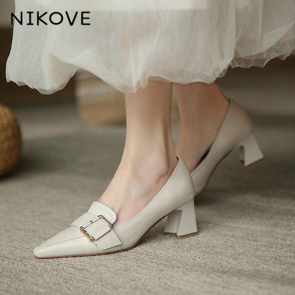dress shoes nikove 2021 women pumps pointed toe spring autumn cow leather med heel ladies size 34-39, Black
dress shoes nikove 2021 women pumps pointed toe spring autumn cow leather med heel ladies size 34-39, Black