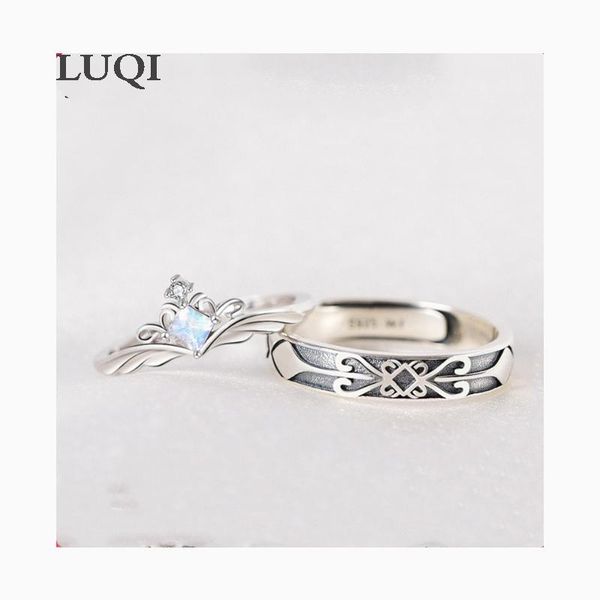 cluster rings fashionable men and women s925 silver-plated platinum princess knight moonstone crown couple adjustable 217, Golden;silver
cluster rings fashionable men and women s925 silver-plated platinum princess knight moonstone crown couple adjustable 217, Golden;silver