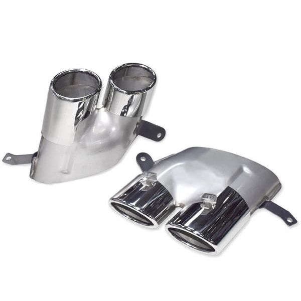 motorcycle exhaust system one pair silver stainless steel muffler tip for aud-i a6 a7 update s6 s7 2021-2021 car part tailpipe nozzles
motorcycle exhaust system one pair silver stainless steel muffler tip for aud-i a6 a7 update s6 s7 2021-2021 car part tailpipe nozzles