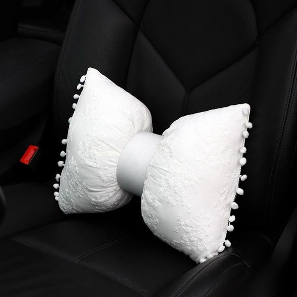 seat cushions cute white lace bowknot car neck headrest pillow creative auto safety head supports cushion waist lumbar support for girls
seat cushions cute white lace bowknot car neck headrest pillow creative auto safety head supports cushion waist lumbar support for girls