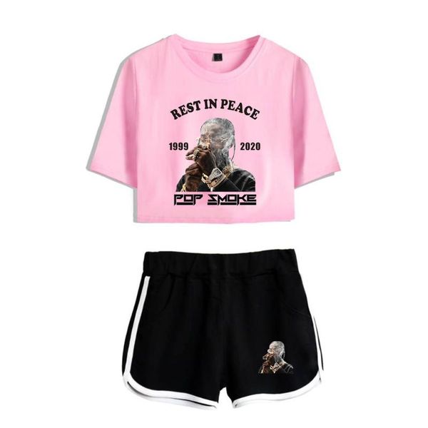 women's tracksuits summer sets rip rapper smoke short sleeve crop + shorts sweat suits women two piece outfit streetwear, Gray
women's tracksuits summer sets rip rapper smoke short sleeve crop + shorts sweat suits women two piece outfit streetwear, Gray