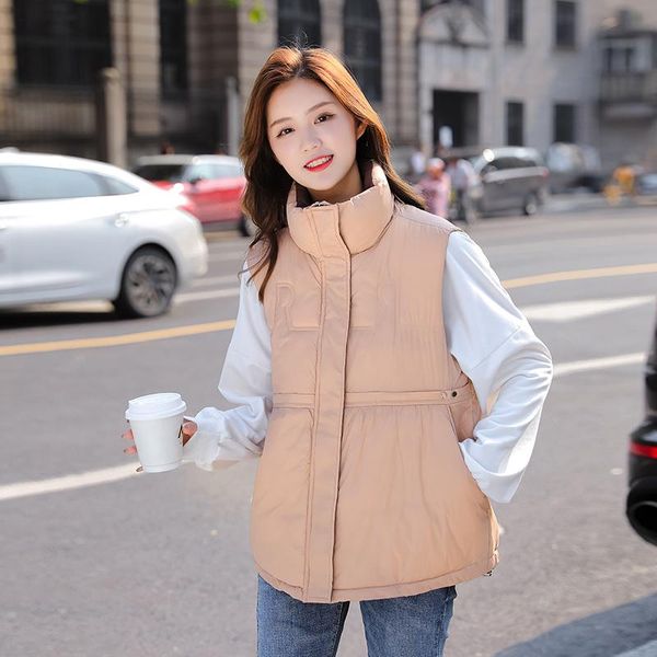 women's vests isenmal down cotton body warm vest coat winter ladies casual waistcoat female sleeveless long jacket slim, Black;white
women's vests isenmal down cotton body warm vest coat winter ladies casual waistcoat female sleeveless long jacket slim, Black;white