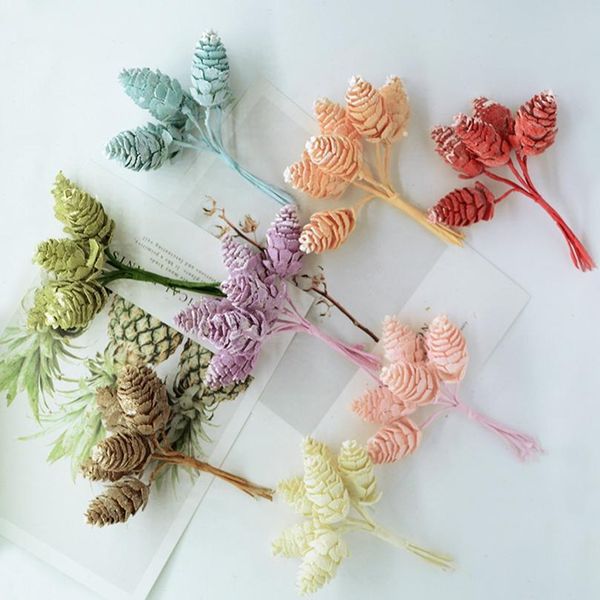 6pcs simulation pine cone christmas decorations for home wedding accessories scrapbooking artificial plants pompom silk qylnao
6pcs simulation pine cone christmas decorations for home wedding accessories scrapbooking artificial plants pompom silk qylnao