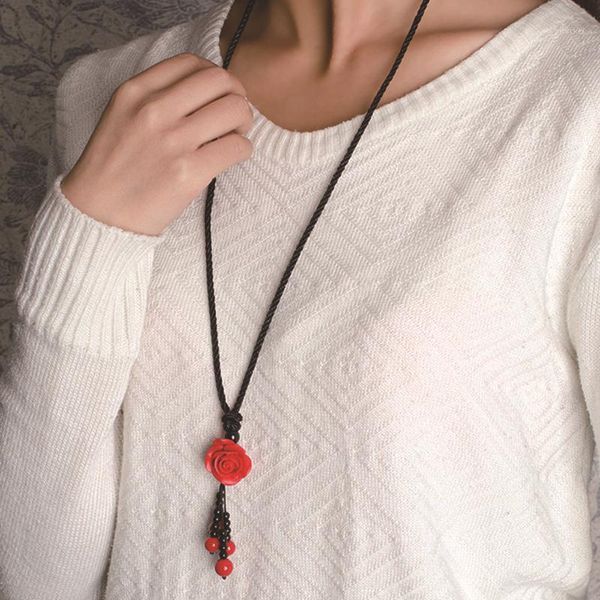pendant necklaces ethnic jewelry national scarved lacquerware vintage rose flowers necklace,fashion handmade stones statement beaded necklac, Silver
pendant necklaces ethnic jewelry national scarved lacquerware vintage rose flowers necklace,fashion handmade stones statement beaded necklac, Silver