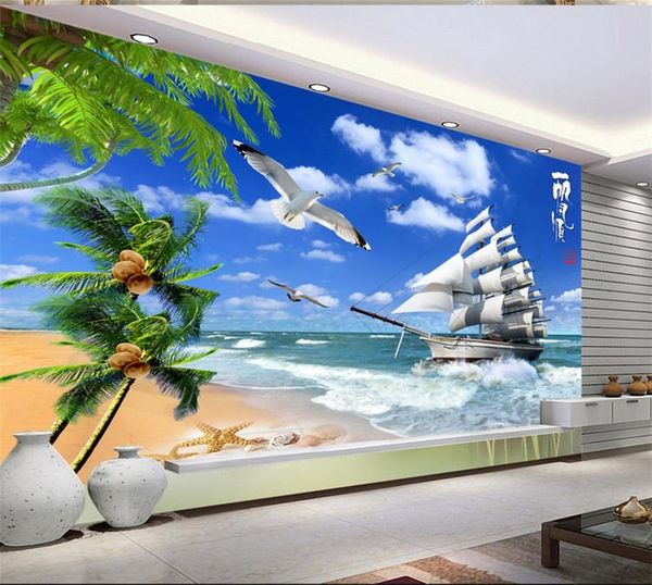 wallpapers large custom po made high definition coconut tree seagull sailboat smooth sailing sea fresco tv backdrop wallpaper
wallpapers large custom po made high definition coconut tree seagull sailboat smooth sailing sea fresco tv backdrop wallpaper