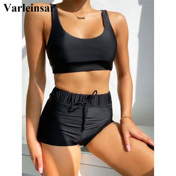 new high waist bikini female swimsuit women swimwear two-pieces bikini set bather high waist bathing suit swim sport wear v2604, White;black
new high waist bikini female swimsuit women swimwear two-pieces bikini set bather high waist bathing suit swim sport wear v2604, White;black