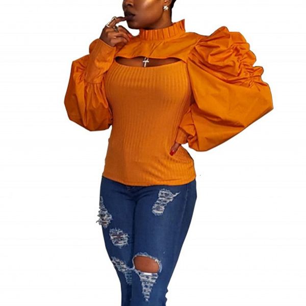 oco solid score puff long sleeve shirt 2021 electric spring mode women streetwear blusa 386u, Tan;black
oco solid score puff long sleeve shirt 2021 electric spring mode women streetwear blusa 386u, Tan;black