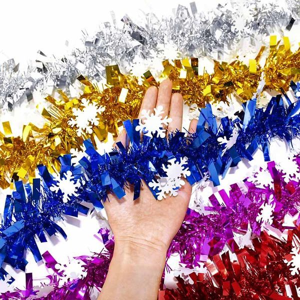christmas decorations 180cm colorful decoration snowflake ribbon garland tree ornaments tinsel streamer xmas party supplies
christmas decorations 180cm colorful decoration snowflake ribbon garland tree ornaments tinsel streamer xmas party supplies