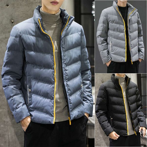 cotton padded clothing men's down thickening down proof cotton padded clothing stand collar winter cotton padded jacket tide brand 2020, Black
cotton padded clothing men's down thickening down proof cotton padded clothing stand collar winter cotton padded jacket tide brand 2020, Black