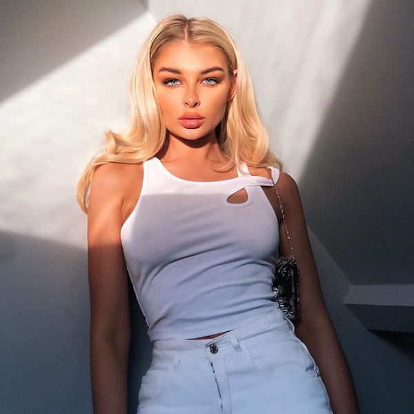 yiciya mangrove vest summer white woman bandage out harvest t-shirts fashion mini sports h7yk
yiciya mangrove vest summer white woman bandage out harvest t-shirts fashion mini sports h7yk