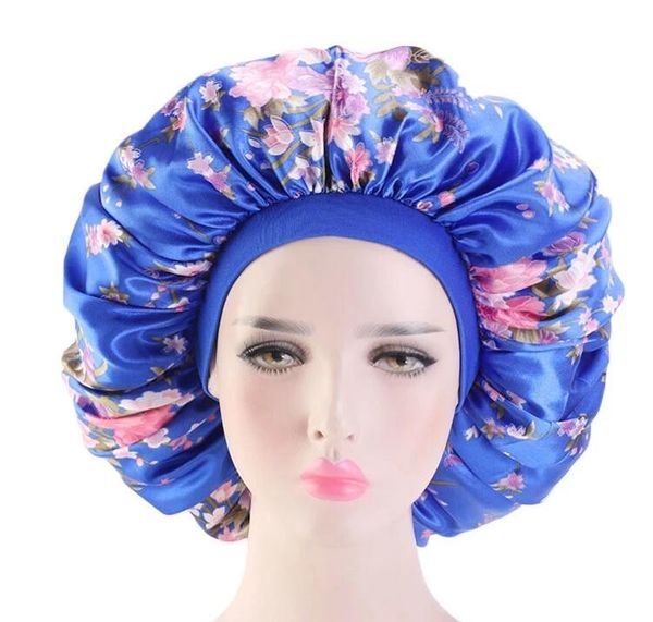large print satin silky bonnet sleep cap width elastic band for women solid color head wrap lady hair accessories gc819, Blue;gray
large print satin silky bonnet sleep cap width elastic band for women solid color head wrap lady hair accessories gc819, Blue;gray