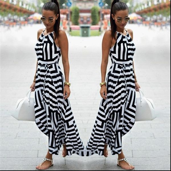 summer skirts women boho striped sleeveless maxi long beach style strap sundress vestidos for female, Black
summer skirts women boho striped sleeveless maxi long beach style strap sundress vestidos for female, Black