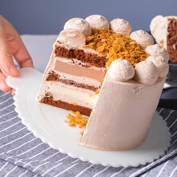 other bakeware square cake circle cardboard plastic base plate board with handle mousse cheese tray reusable tool
other bakeware square cake circle cardboard plastic base plate board with handle mousse cheese tray reusable tool