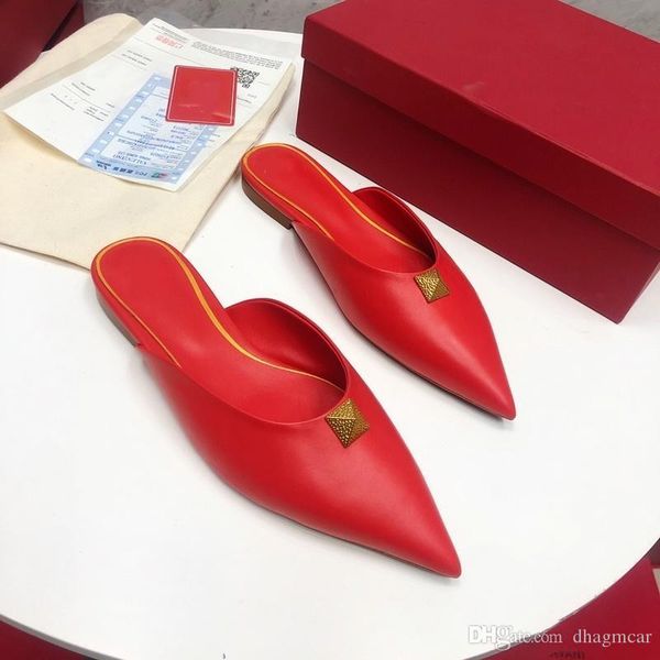 a2 summer new european lady slippers metal buckle genuine leather fashion women slippers women middle heel sandals size 35-40, Black
a2 summer new european lady slippers metal buckle genuine leather fashion women slippers women middle heel sandals size 35-40, Black