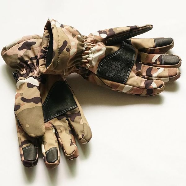 disposable gloves men winter waterproof thermal full finger thick plush lining camouflage print anti-slip palm adjustable snow ski 
disposable gloves men winter waterproof thermal full finger thick plush lining camouflage print anti-slip palm adjustable snow ski