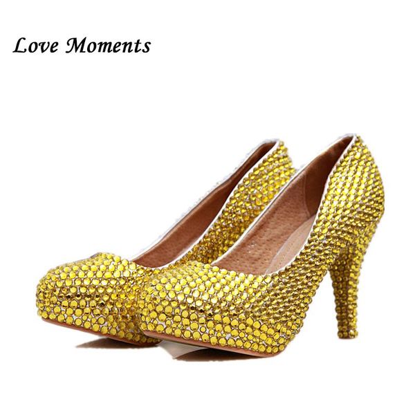 dress shoes love moments gold/blue crystal wedding woman round toe handmade bridal party 10cm/12cm/14cm heel big size, Black
dress shoes love moments gold/blue crystal wedding woman round toe handmade bridal party 10cm/12cm/14cm heel big size, Black