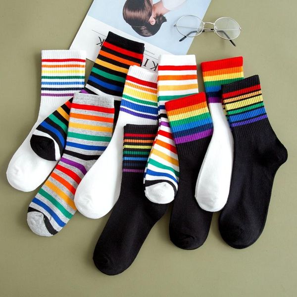 socks & hosiery instime 3 pairs/set rainbow stripes woman cotton black and white women eu size 36-41, Black;white
socks & hosiery instime 3 pairs/set rainbow stripes woman cotton black and white women eu size 36-41, Black;white