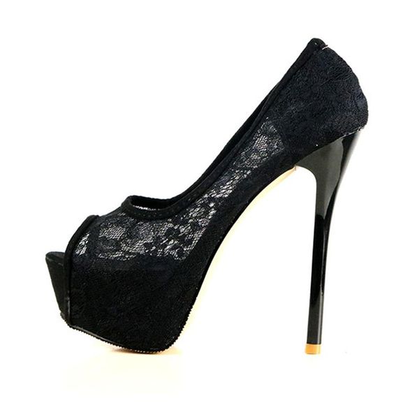 dress shoes 2021 spring and summer women's high-heeled sandals lace fish mouth hollow fine with waterproof table nightclub, Black
dress shoes 2021 spring and summer women's high-heeled sandals lace fish mouth hollow fine with waterproof table nightclub, Black