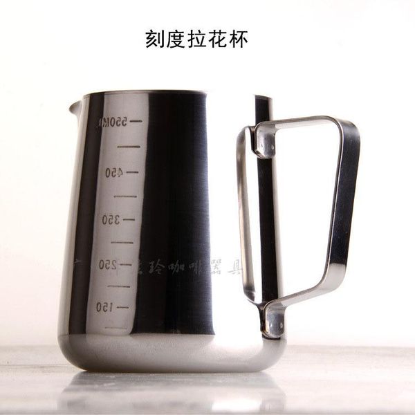 mugs stainless steel pointed mouth etched cup with scale cylinder milk froth fancy coffee utensils
mugs stainless steel pointed mouth etched cup with scale cylinder milk froth fancy coffee utensils