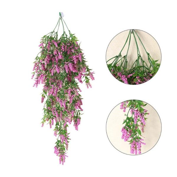 decorative flowers & wreaths 1pc artificial lavender fake flower wall hanging vine rattan wedding party decor fiori artificiali tuin decorat
decorative flowers & wreaths 1pc artificial lavender fake flower wall hanging vine rattan wedding party decor fiori artificiali tuin decorat