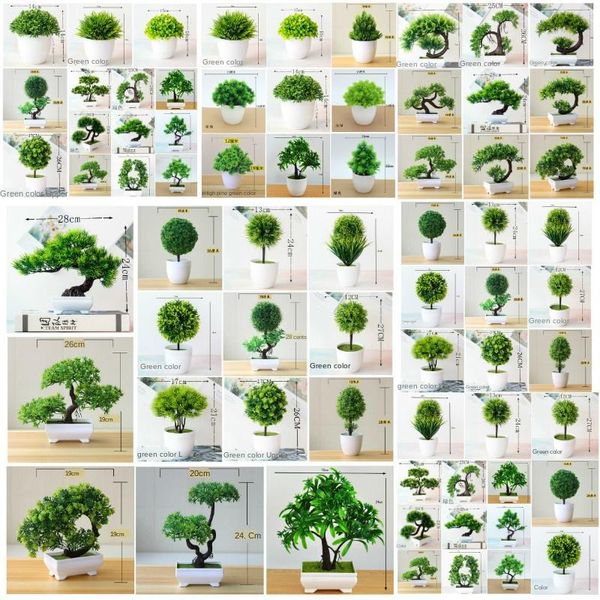 artificial plants green bonsai small tree pot plants fake flower potted home decoration craft plant party office decor 39styles
artificial plants green bonsai small tree pot plants fake flower potted home decoration craft plant party office decor 39styles