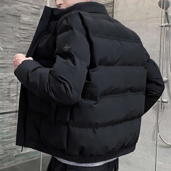 winter new fashion korean youth leisure cotton padded men's down jacket solid slim collar coat, Black;brown
winter new fashion korean youth leisure cotton padded men's down jacket solid slim collar coat, Black;brown
