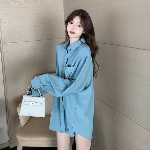women's blouses & shirts guuzyuviz oversized blouse women 2021 long sleeve turn-down collar shirt ladies korean harajuk casual loose al, White
women's blouses & shirts guuzyuviz oversized blouse women 2021 long sleeve turn-down collar shirt ladies korean harajuk casual loose al, White