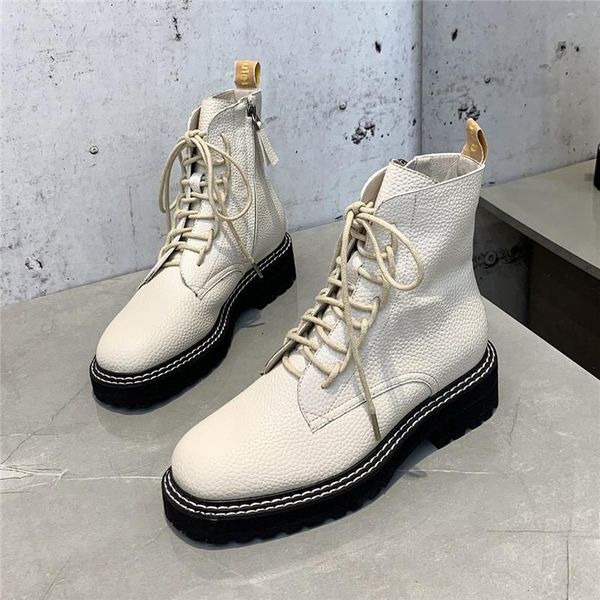 boots 2021 genuine leather women winter plush white ankle platform motorcycle zipper fur female autumn punk, Black
boots 2021 genuine leather women winter plush white ankle platform motorcycle zipper fur female autumn punk, Black