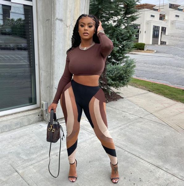 women's two piece pants vbpb 2021 autumn high street elastic young desinger full sleeve waist long skinny women 2 set, White
women's two piece pants vbpb 2021 autumn high street elastic young desinger full sleeve waist long skinny women 2 set, White
