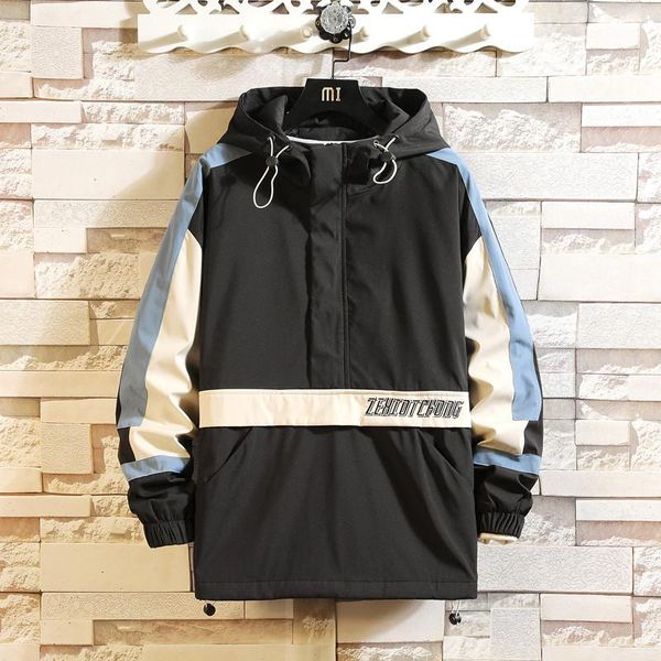 men's jackets 2021 autumn men casual streetwear hoodie jacket man waterproof clothes mens windbreaker coat male outwear bomber, Black;brown
men's jackets 2021 autumn men casual streetwear hoodie jacket man waterproof clothes mens windbreaker coat male outwear bomber, Black;brown