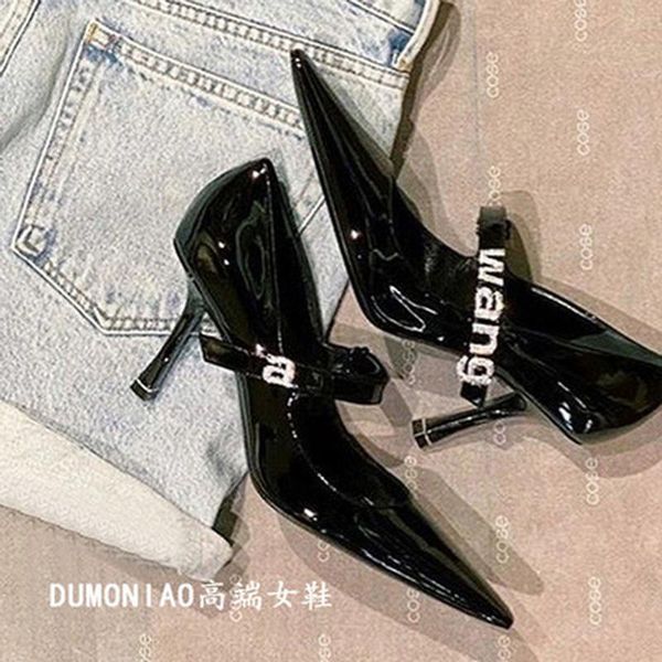 dress shoes 2021 women's pumps stiletto high heels pointed toe patent closed office business size34-40, Black
dress shoes 2021 women's pumps stiletto high heels pointed toe patent closed office business size34-40, Black